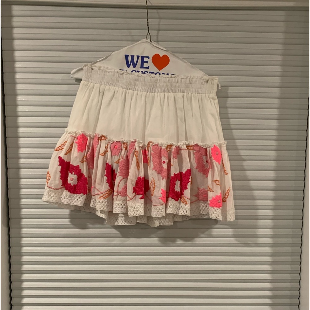 Misa floral mini skirt